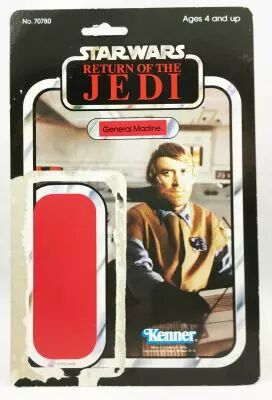 Star Wars ROTJ 1983 - Kenner 65back - General Madine