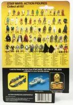 Star Wars ROTJ 1983 - Kenner 65back - Han Solo