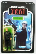 Star Wars ROTJ 1983 - Kenner 65back - Luke Skywalker (Jedi Knight Outfit) blue lightsaber