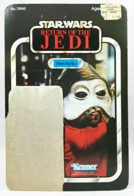Star Wars ROTJ 1983 - Kenner 65back - Nien Nunb