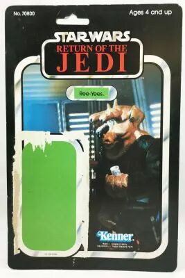Star Wars ROTJ 1983 - Kenner 65back - Ree-Yees