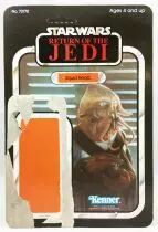 Star Wars ROTJ 1983 - Kenner 65back - Squid Head