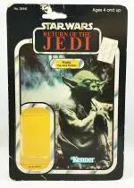 Star Wars ROTJ 1983 - Kenner 65back - Yoda (The Jedi Master)