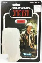 Star Wars ROTJ 1983 - Kenner 77back - Han Solo (in Trench Coat)