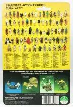 Star Wars ROTJ 1983 - Kenner 77back - Prune Face