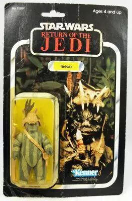 Star Wars ROTJ 1983 - Kenner 77back - Teebo