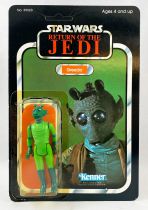 Star Wars ROTJ 1983 - Kenner 77back (A) - Greedo (Made in Spain)