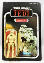 Star Wars ROTJ 1983 - Kenner 77back A - Stormtrooper