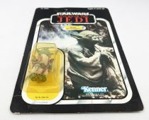 Star Wars ROTJ 1983 - Kenner 77back A - Yoda (The Jedi Master)