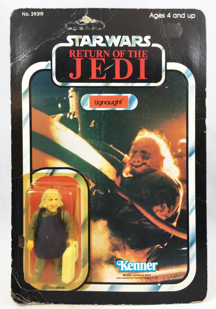 Star Wars ROTJ 1984 - Kenner 79back A - Ugnaught