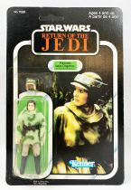 Star Wars ROTJ 1983 - Kenner Canada 77back - Princess Leia Organa (in Combat Poncho)