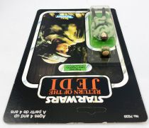 Star Wars ROTJ 1983 - Kenner Canada 77back - Princess Leia Organa (in Combat Poncho)