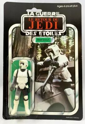 Figurine Star Wars Meccano R2D2 – 65 Back Card – Return Of The Jedi – Occasion