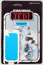 Star Wars ROTJ 1983 - Palitoy 45Back - Luke Skywalker (Hoth Battle Gear) (Card Back)
