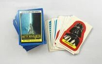 Star Wars ROTJ 1983 - Topps Trading Cards (Series 2 \ Blue\ ) Complete Set (88 cards + 22 Stickers)