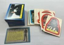 Star Wars ROTJ 1983 - Topps Trading Cards (Series 2 \ Blue\ ) Complete Set (88 cards + 22 Stickers)