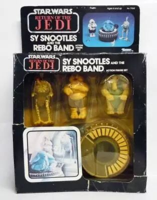 Star Wars ROTJ 1983/1984 - Kenner - Sy Snootles & Rebo Band (yellowed bubble