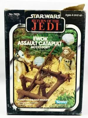 Star Wars ROTJ 1984 - Kenner - Ewok Assault Catapult (neuf boite scell�e) 