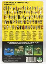 Star Wars ROTJ 1984 - Kenner 79back A - Klaatu (in Skiff Guard Outfit)