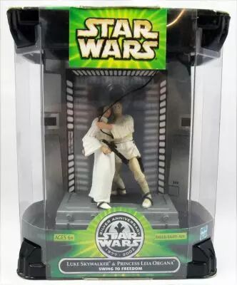 Star Wars Silver Anniversary : Luke Skywalker & Princess Leia Organa (Swing to Freedom)