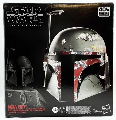 Star Wars The Black Series - Hasbro - Casque Electronique de Boba Fett