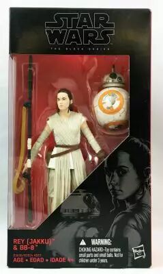 Star Wars The Black Series 6\'\' - #02 Rey (Jakku) & BB-8 (1st issue)