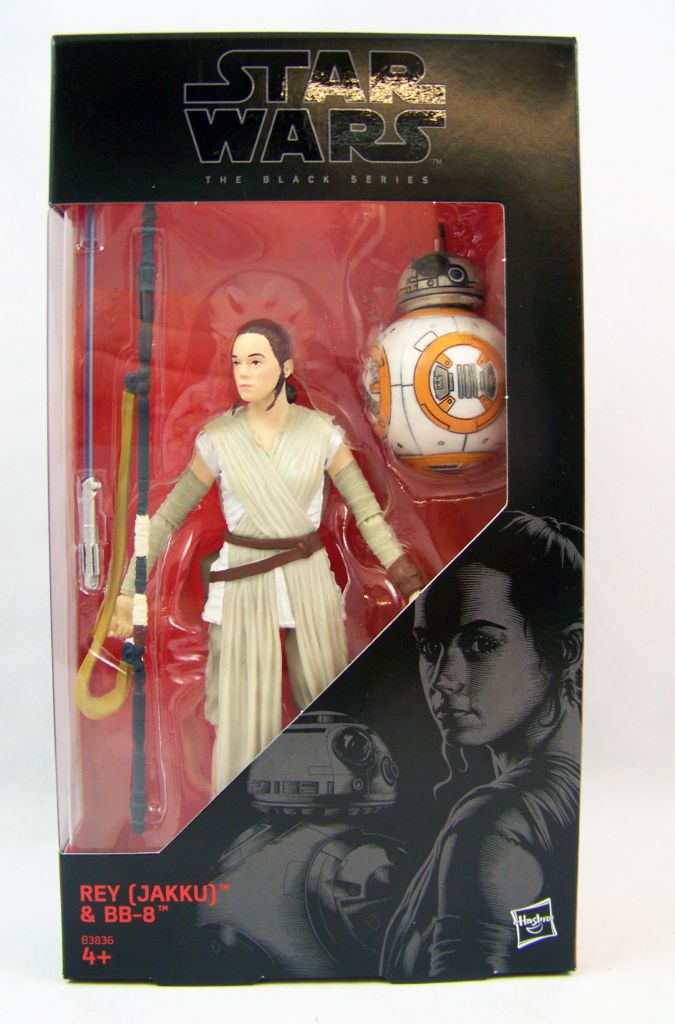 Star Wars Rey and BB-8 The Black Series 6-Inch Action Figures B3836 