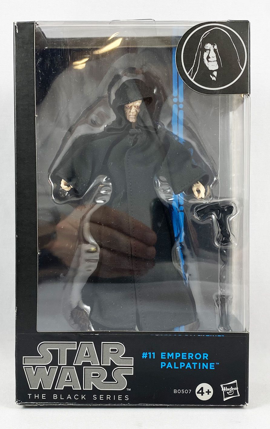 Star Wars Authentic Black Series 6" Inch #11 Emperor Palpatine Loose Complete 