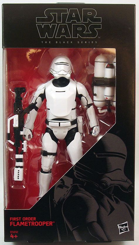 Details about   NEW SEALED Star Wars Force Awakens Black Series 6-inch First Order Flametrooper 