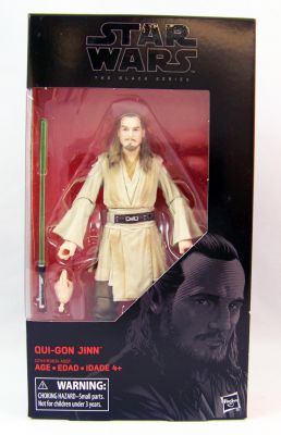  STAR WARS: Episode I The Black Series Qui-Gon Jinn, 6-inch :  Toys & Games