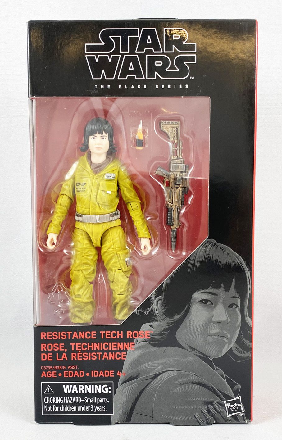 STAR WARS THE BLACK SERIES RESISTANCE TECH ROSE FIGURE HASBRO #55 NEW BOXED 