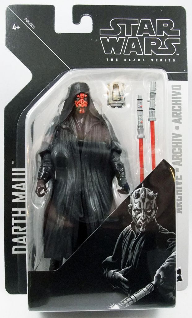 Mint On Card Darth Maul 6 Inch Star Wars the Black Series Archives