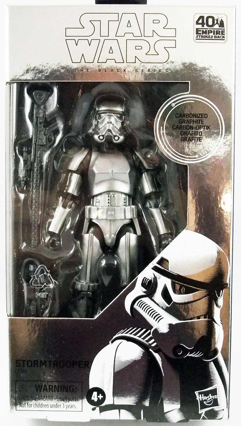 ---IN-STOCK 2020 Star Wars The BLACK Series 6" Carbonized STORMTROOPER 
