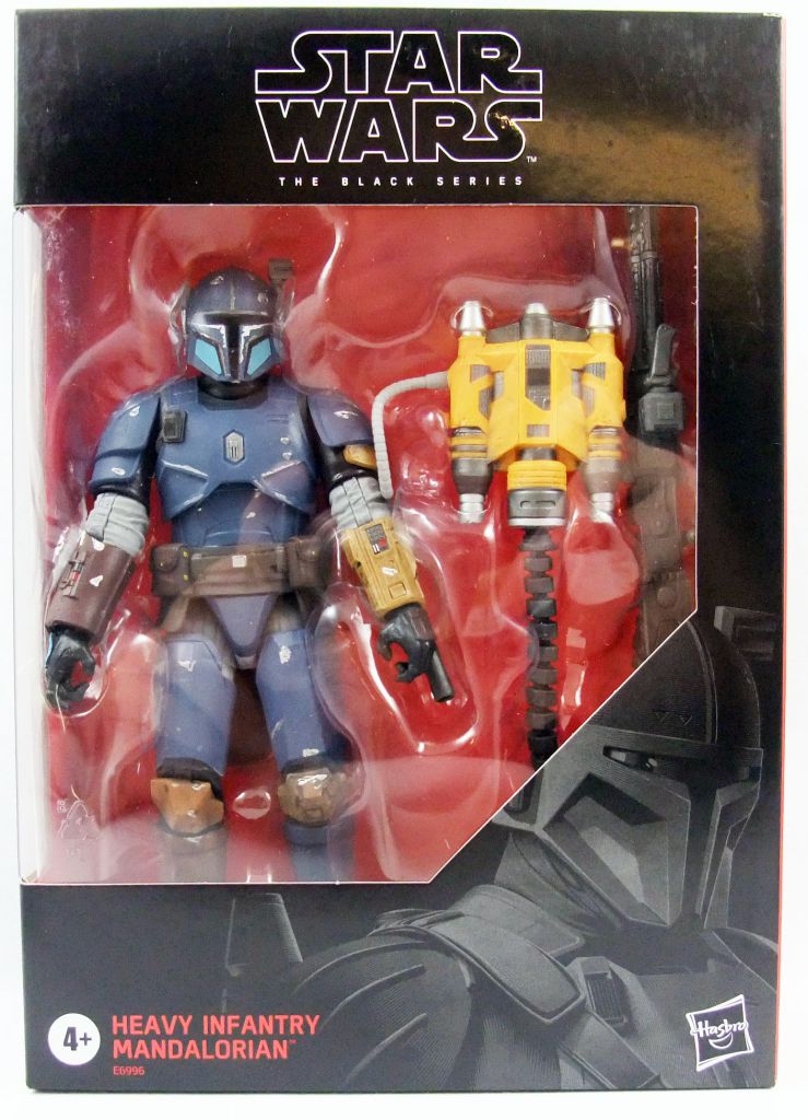 Star Wars The Black Series Heavy Infantry Mandalorian Action Figure In Stock 