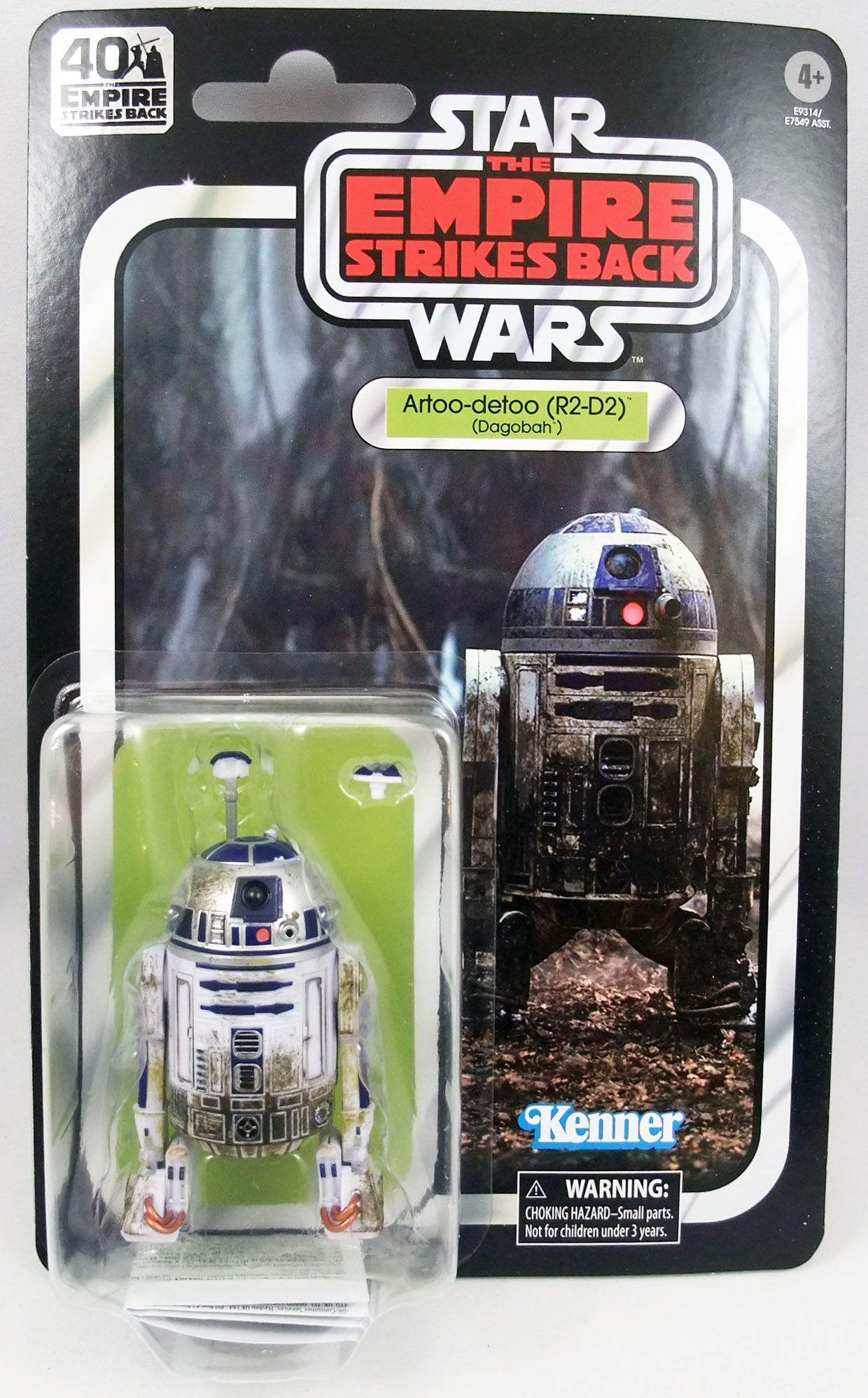 - 6" Figure Star Wars R2-D2 - Dagobah 40th Anniversary ESB Black Series 