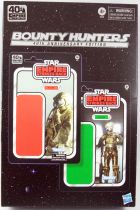Star Wars The Black Series 6\  - \ 40th Anniversary\  Bounty Hunters : 4-LOM & Zuckuss