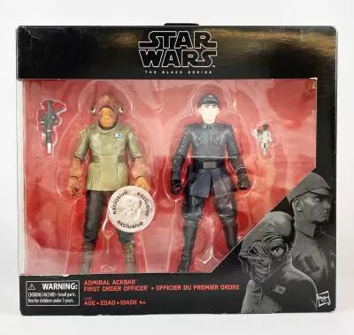 Star Wars The Black Series 6\'\' - Admiral Ackbar & First Order Officer (Toys\'R\'Us exclusive)