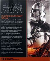 Star Wars The Black Series 6\'\' - Clone Lieutenant Galle - #03 Revenge of the Sith