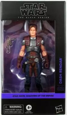 Star Wars The Black Series 6\'\' - Dash Rendar - #02 Shadows of the Empire