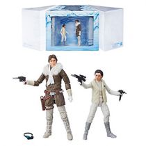 Star Wars The Black Series 6\'\' - Han Solo & Princess Leia Organa \ Hoth\  (Convention Exclusive)