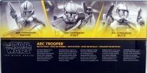 Star Wars The Black Series 6\  - ARC Trooper Battle Pack : Commander Colt, Havoc & Blitz - The Clone Wars