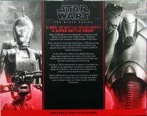 Star Wars The Black Series 6\  - C-3PO (B1 Battle Droid Body) & Super Battle Droid - Attack Of The Clones