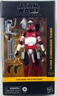 Star Wars The Black Series 6\  - Clone Commander Thorn - #24 The Clone Wars