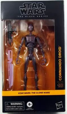 Star Wars The Black Series 6\  - Commando Droid - #18 The Clone Wars