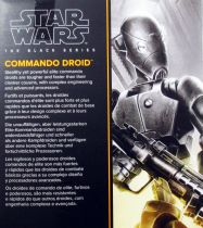 Star Wars The Black Series 6\  - Commando Droid - #18 The Clone Wars