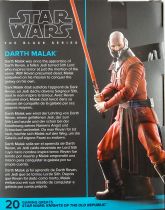 Star Wars The Black Series 6\  - Darth Malak - #20 Gaming Greats : Knights of the Old Republic