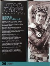 Star Wars The Black Series 6\  - General Hera Syndulla - #06 Star Wars : Ahsoka