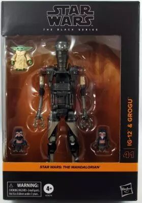 Star Wars The Black Series 6\  - IG-12 & Grogu - #41 The Mandalorian