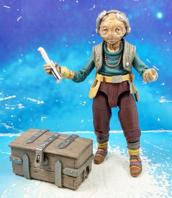 Star Wars The Black Series 6 loose 49 Maz Kanata With Chest Box