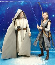 Star Wars The Black Series 6\'\' (loose) - Luke Skywalker With Rey (SDCC 2017)